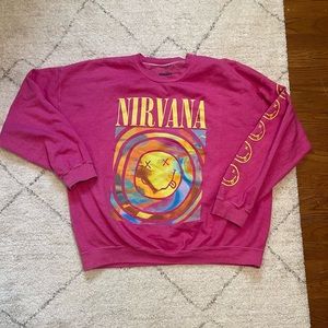 Urban outfitters nirvana crewneck